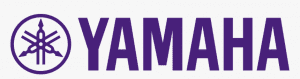 Purple Yamaha client logo with spired icon