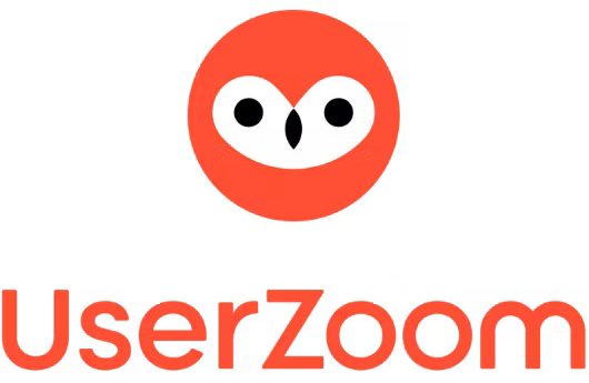 Our SEO Client UserZoom and their orange logo on a white background